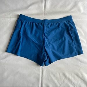 Beach diva Women's Blue Athletic Shorts